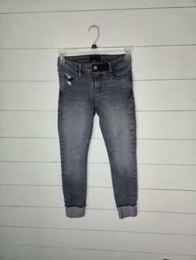 RtA Bryant skinny jeans in a distressed grey wash Sz 26
